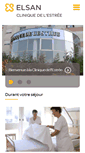 Mobile Screenshot of clinique-estree.fr
